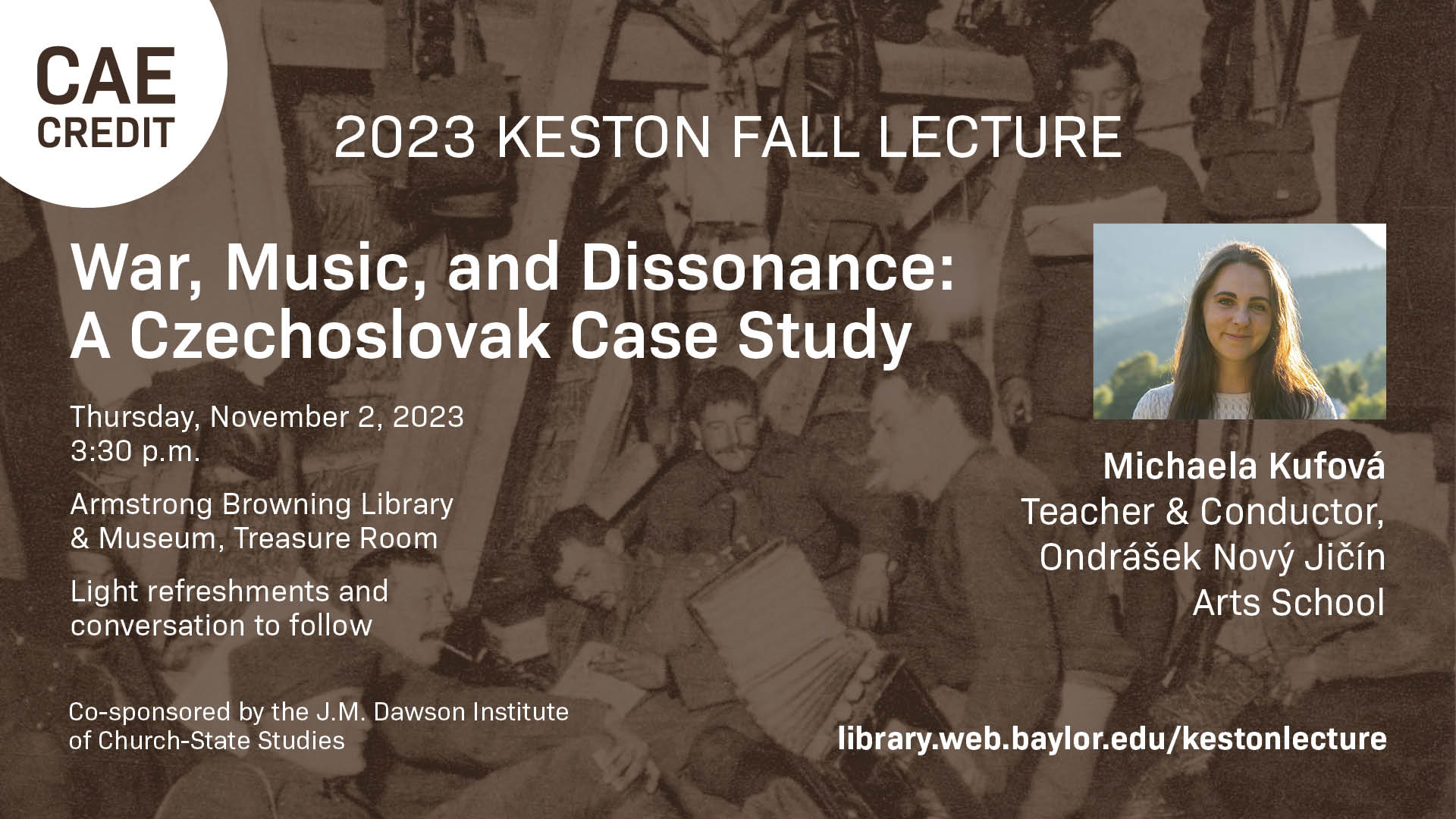 2023 Keston Fall Lecture Header