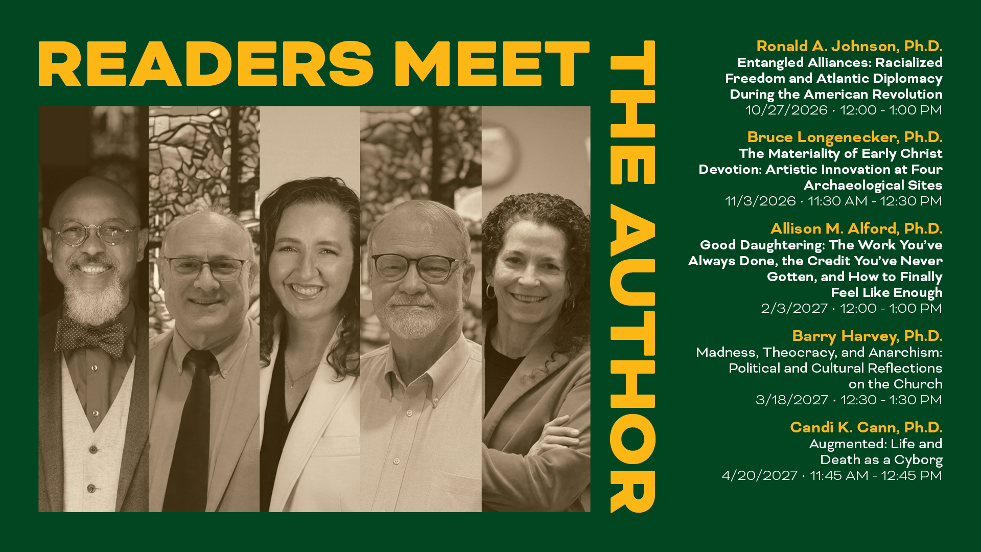 2026-2027 Readers Meet the Author Honorees