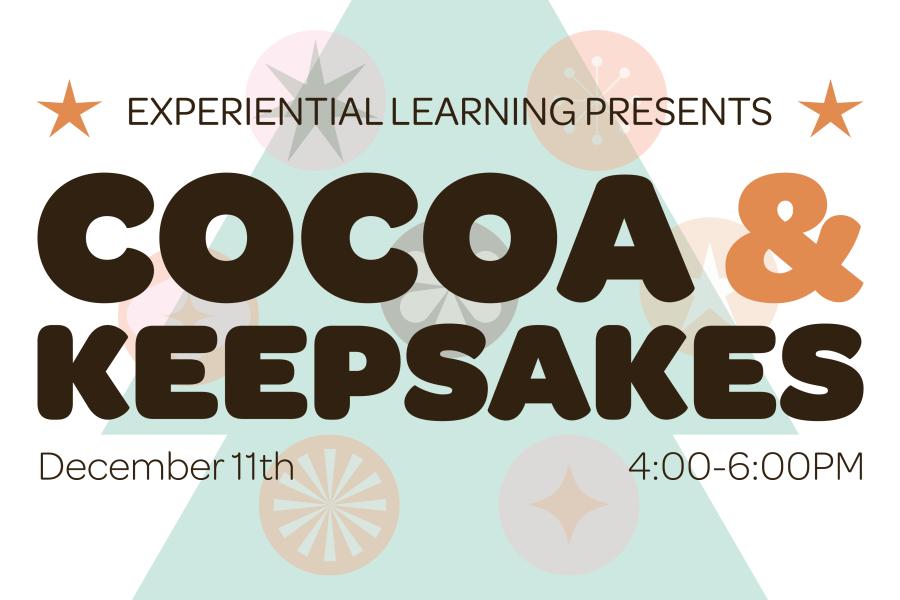 Cocoa & Keepsakes event header