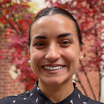 A headshot of Ligia Baleki Tossato